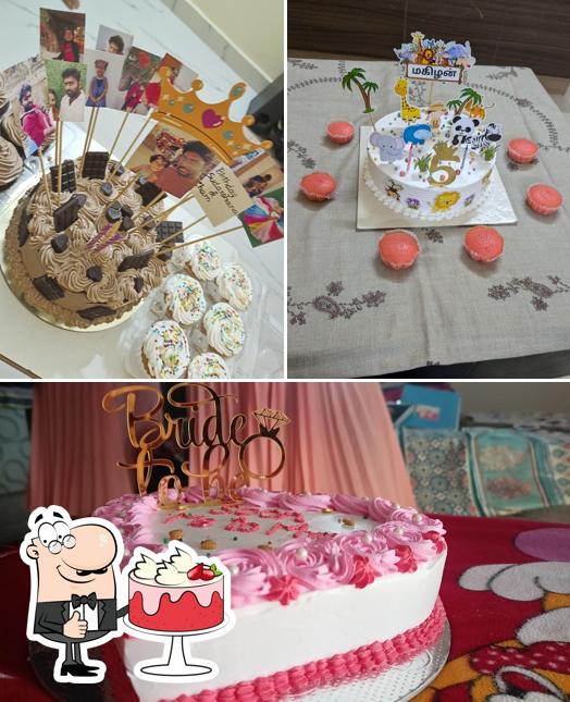 Red velvet cake at MS Cakio