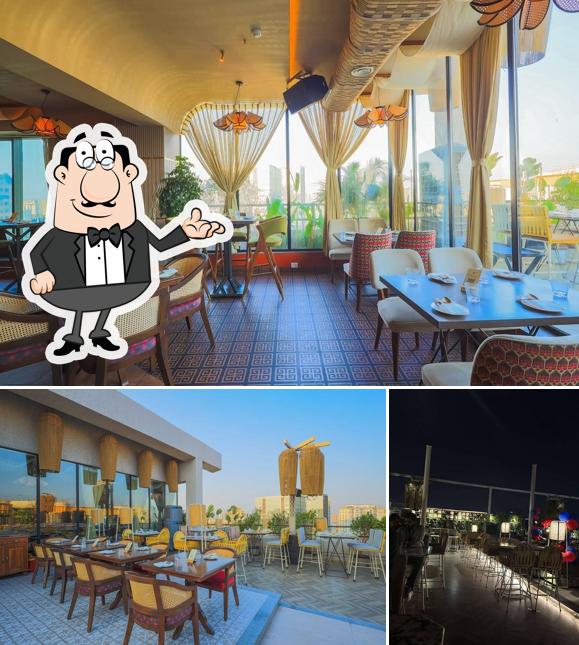 The interior of Next Lvl Bar & Kitchen