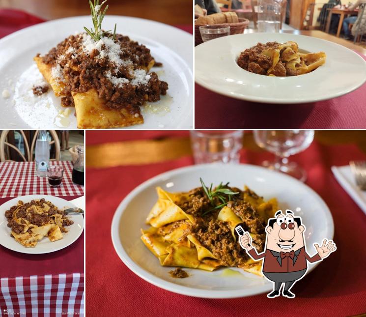 Pappardelle al Osteria de Bengodi