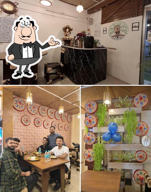 The interior of Roung Kin (Ahom kitchen)