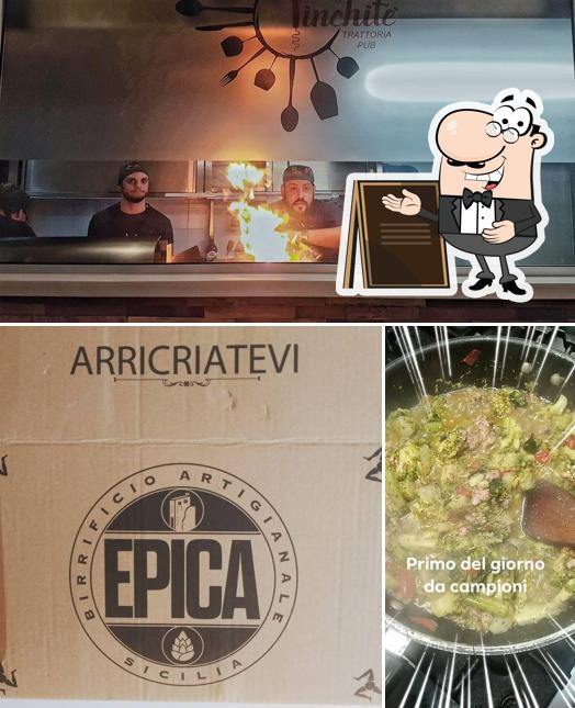 La immagine della esterno e interni di Tinchite' trattoria pub