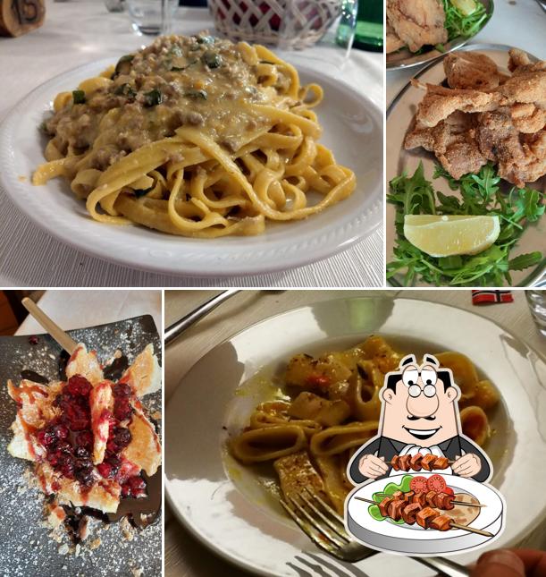 Platti al Ristorante La Rocca di Rivituro