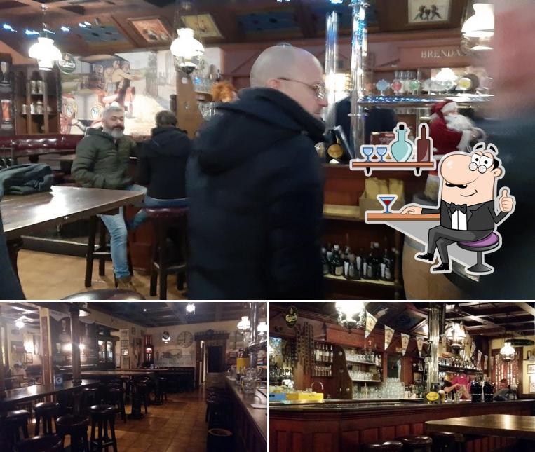 Gli interni di Brendan Pub
