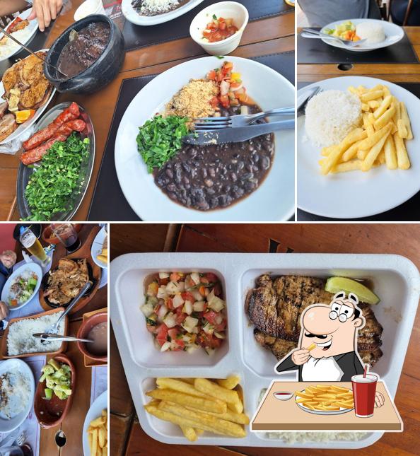 Batata frita em Cabana Vila Ema
