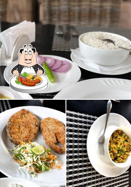 Food at Cinnamon Restaurant