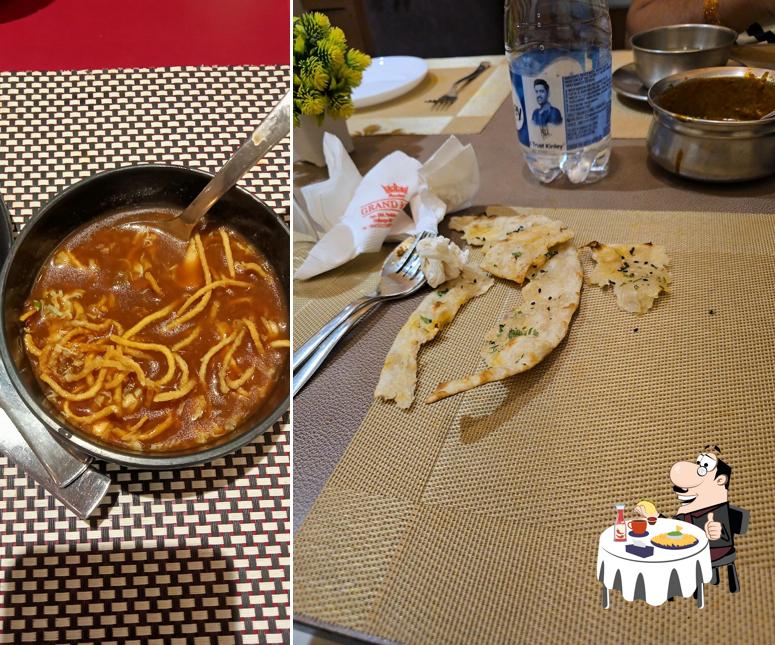 Cheese plate at Darbar Restaurant