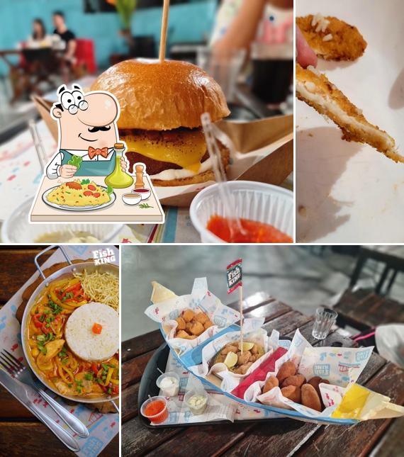 Comida em Fish King - Av. Bandeirantes