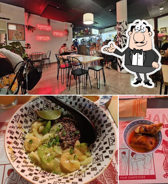 Tra le diverse cose da Handa si possono trovare la interni e cibo