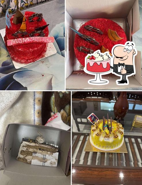 Red velvet cake at Bake & Cake