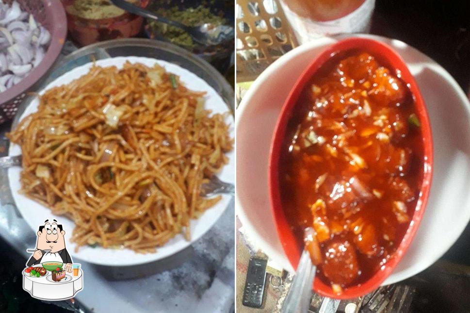 Hot and sour soup at Khushi Fast Food