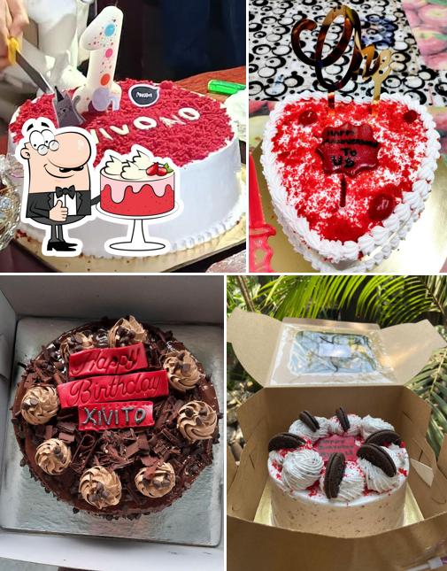 Red velvet cake at Le Koco Bakery