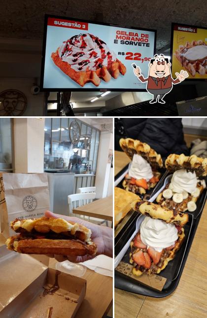 Comida em The Waffle King - (Gramado)