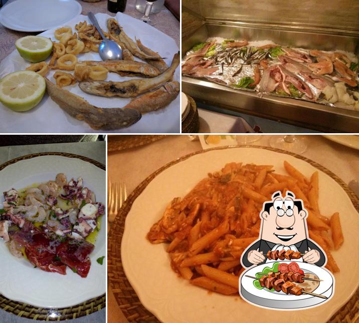 Platti al Trattoria Saltimbocca Da Giancarlo