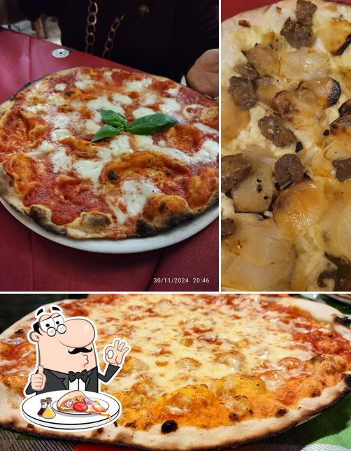 Scegli tra le molte varianti di pizza