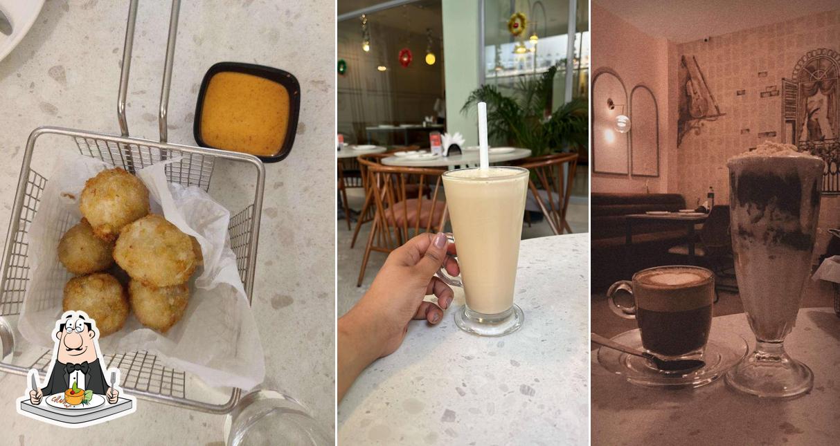 Food at Amélie's Cafe & Creamery Adyar