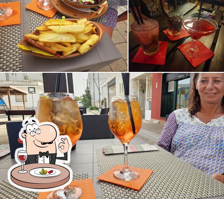 Tra le diverse cose da Bar Underground si possono trovare la cibo e bevanda