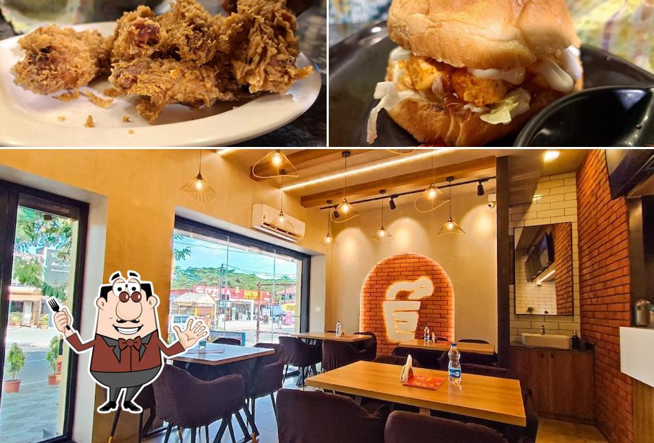 The restaurant's food and interior