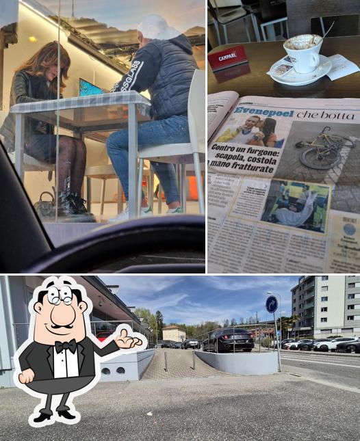 La interni e esterno del ristorante