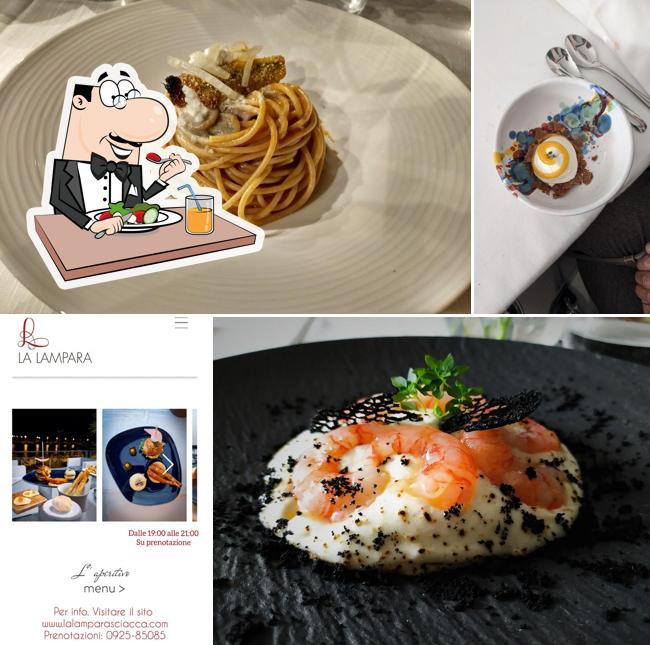 Platti al Ristorante La Lampara