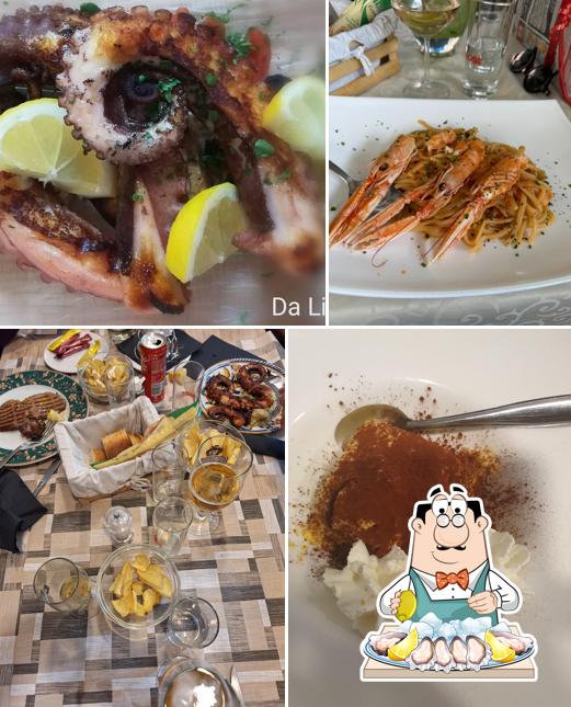 Ostriche al Ristorante Pizzeria Da Libero