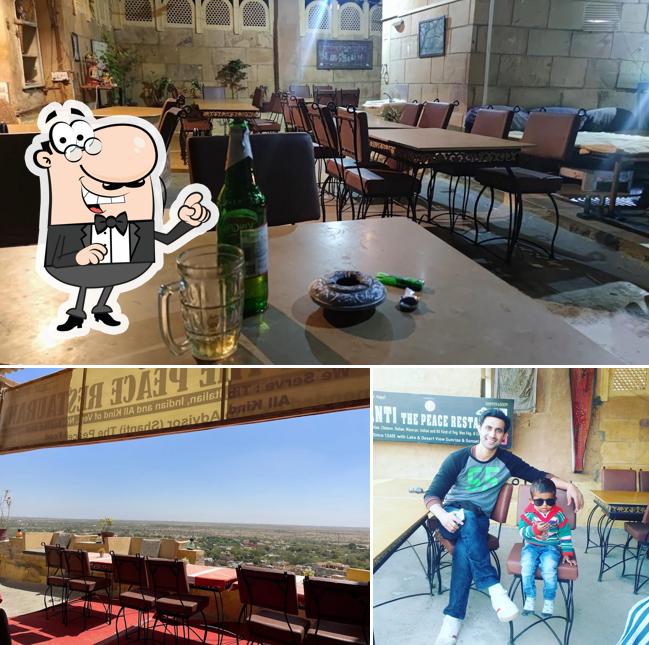 Check out how Shanti the peace restaurant looks inside