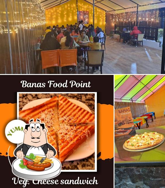 Among various things one can find food and interior at Banas Food Point