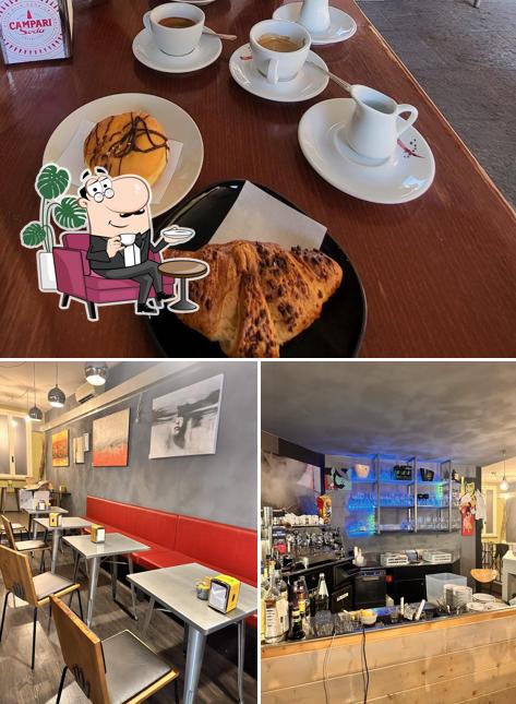 La foto della interni e cibo di Different cafe