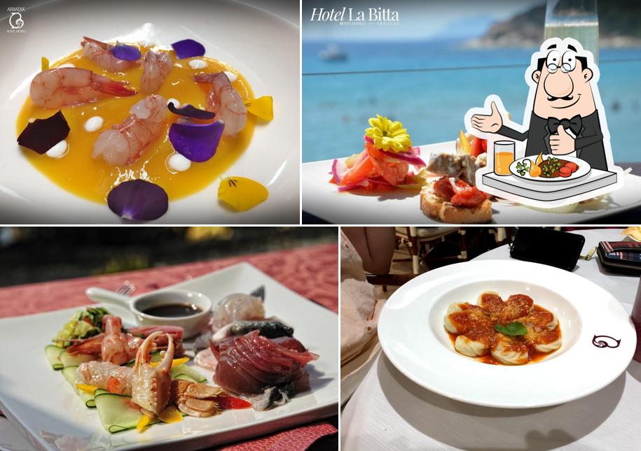 Cibo al Hotel La Bitta