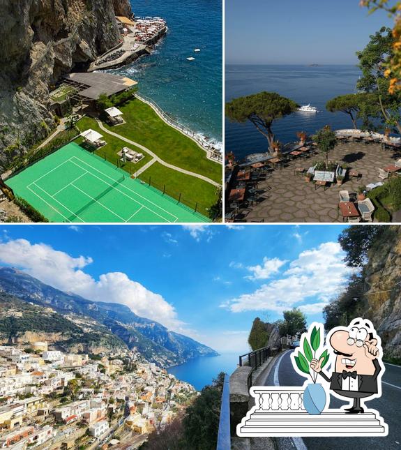 Goditi la vista dagli esterni di Il San Pietro di Positano