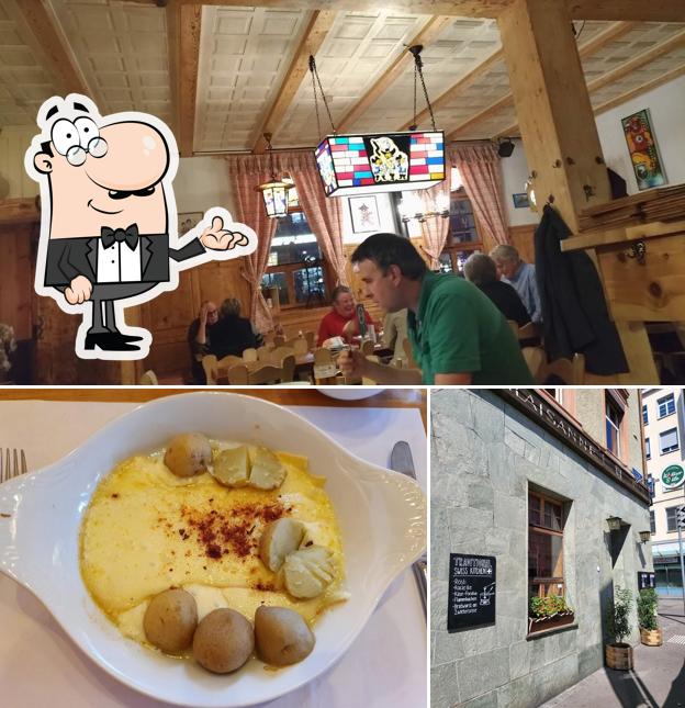 Dai un'occhiata agli interni di Walliser-Stube