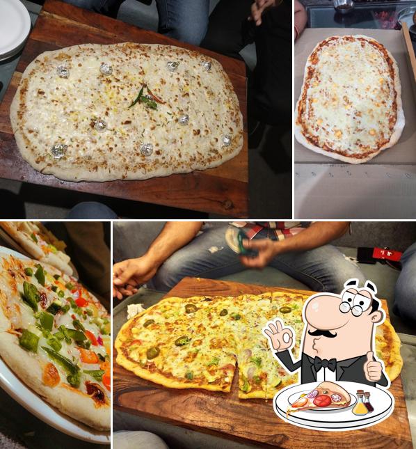 Pick different types of pizza