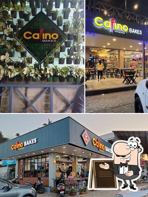 Enjoy the view at the outside area of Cafino Bakes