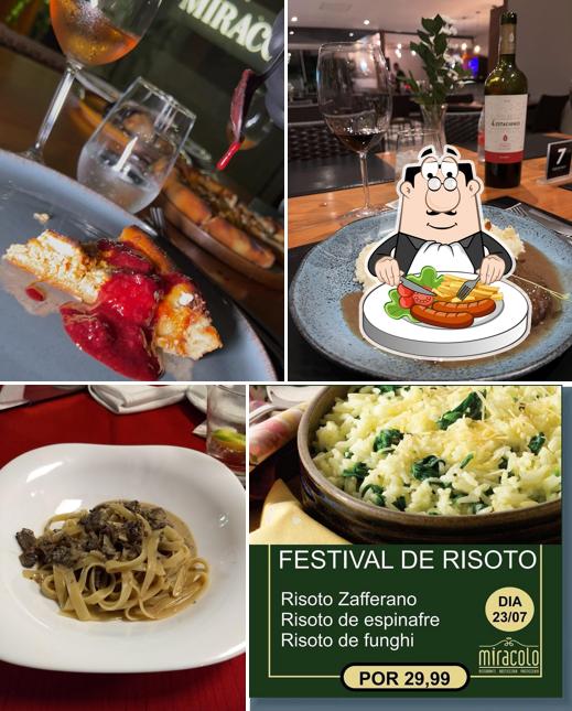 Platos en Restaurante Miracolo