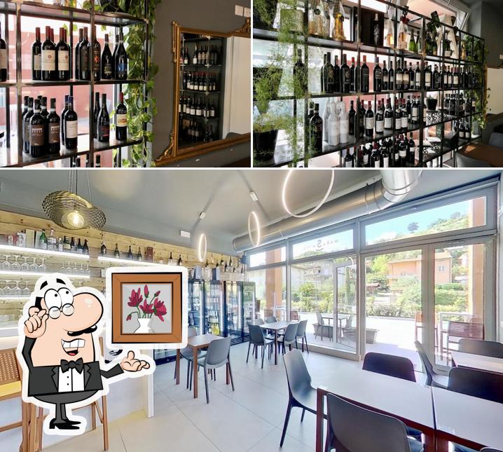 Gli interni di Marasmino Garage Wine