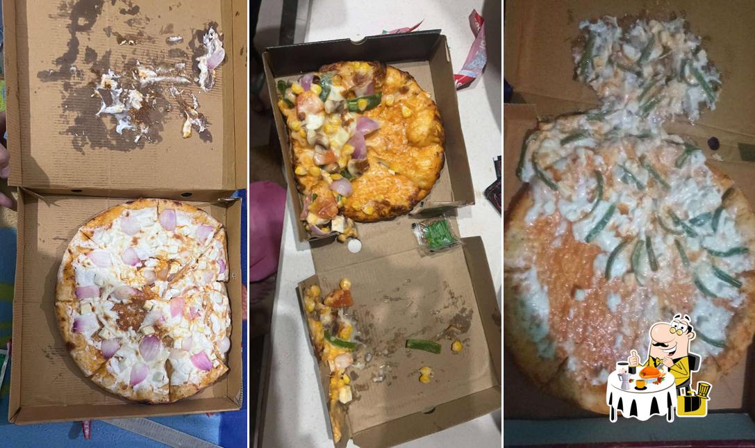 Food at Pizza Tower Cafe