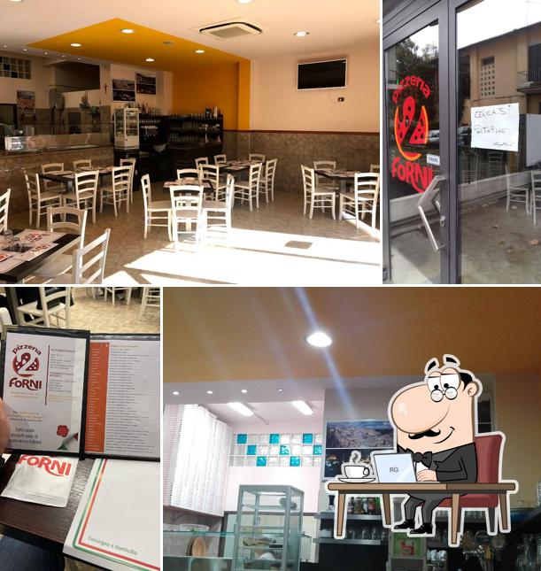 Dai un'occhiata agli interni di Pizzeria 2 Forni