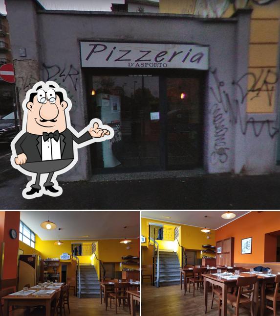 Questa è la foto che presenta la interni e esterno di Pizzeria d'Asporto