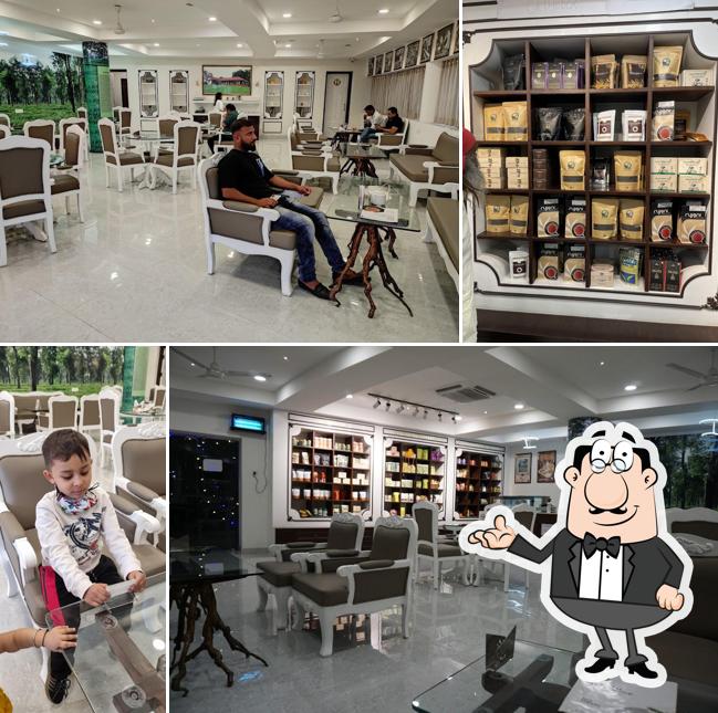 Take a seat at one of the tables at THE GTAC TEA LOUNGE