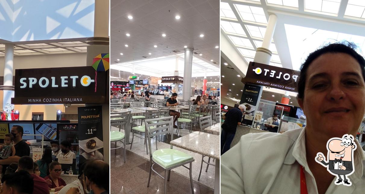 O exterior do Restaurante Spoleto