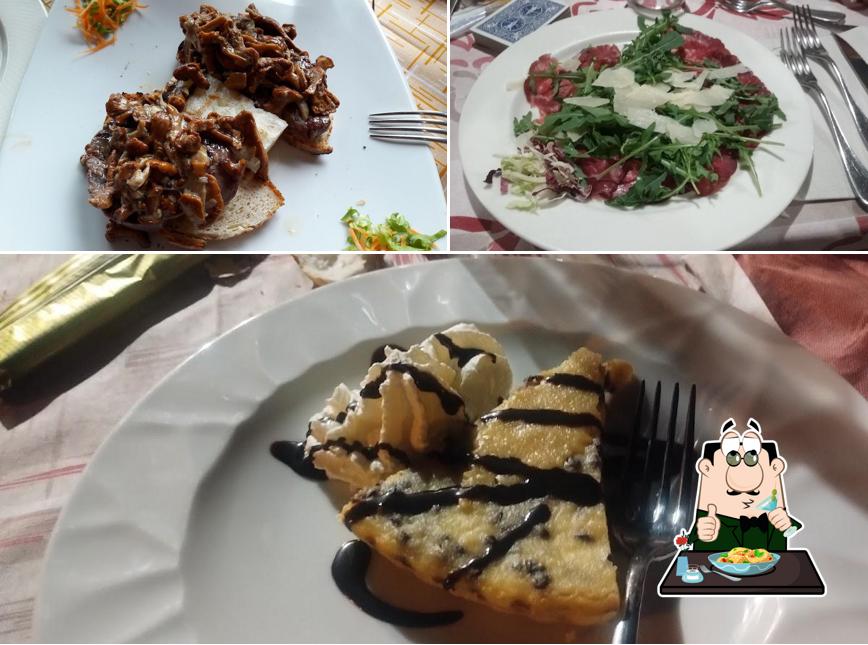 Cibo al Ristorante Pizzeria Quadrifoglio