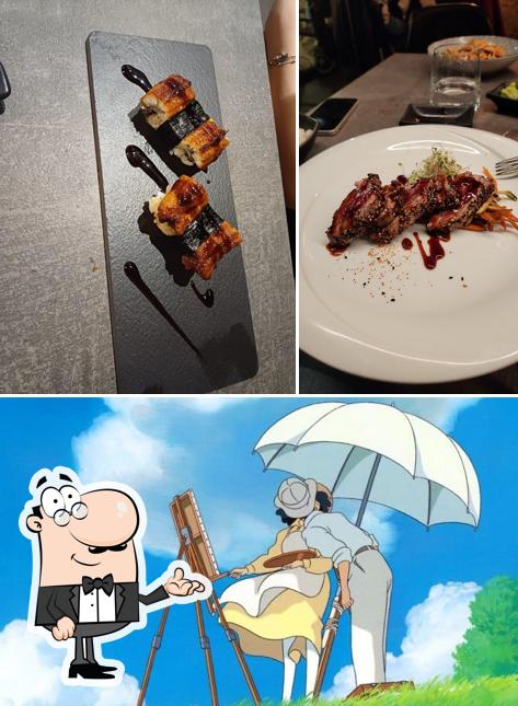 La interni e esterno del ristorante