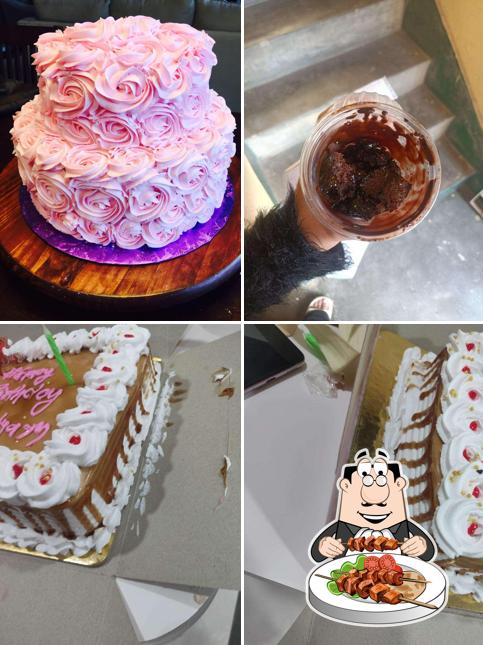 Food at 7th sky cake and bakery shop