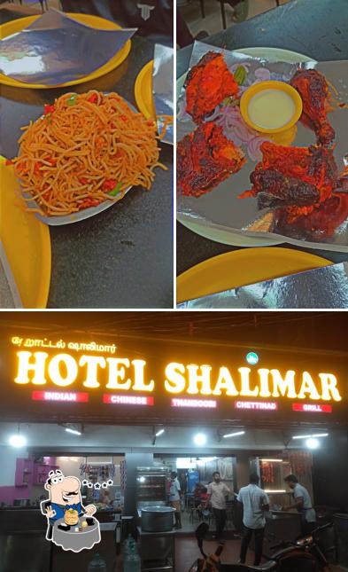 The restaurant's food and beverage