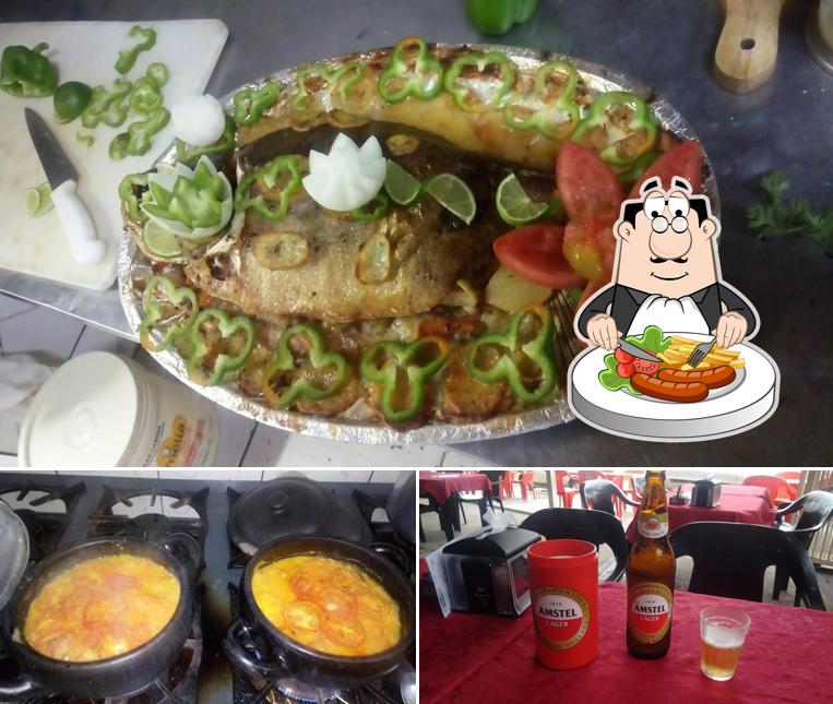 Comida em Macambiras Bar
