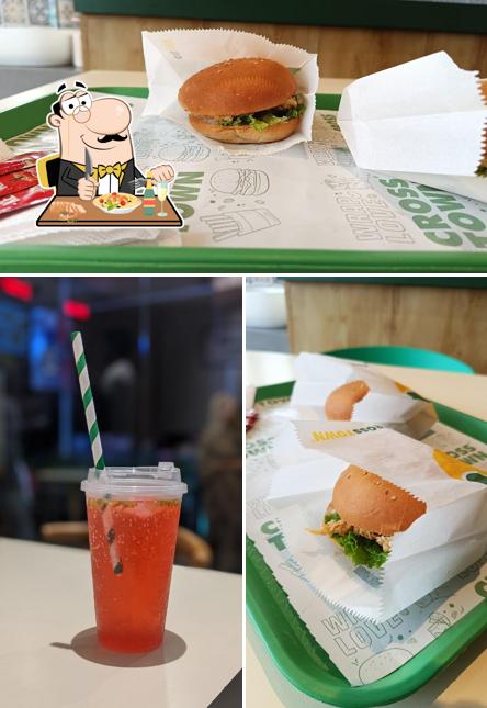 This is the picture displaying food and beverage at CROSSTOWN