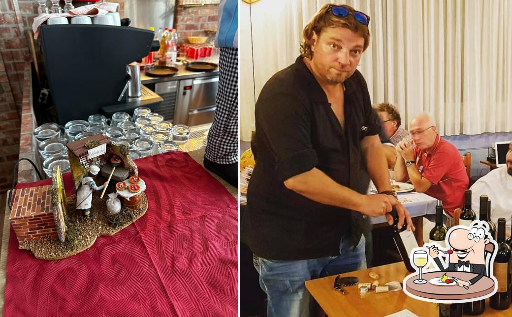 Cibo al Ristorante Mediterraneo Zug