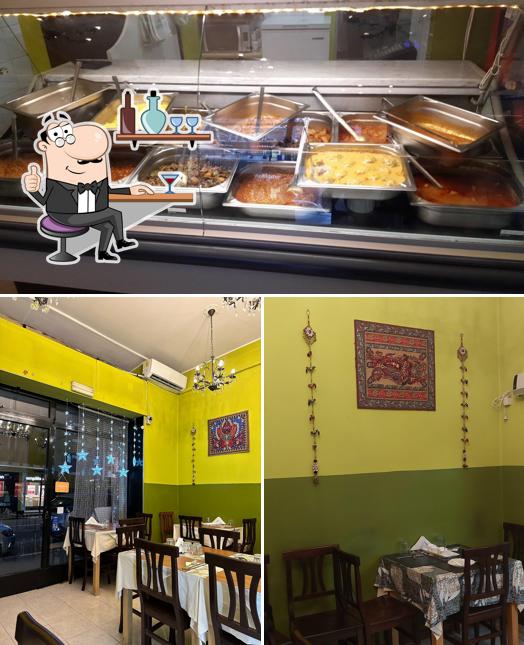 Gli interni di Shanti - Ristorante indiano
