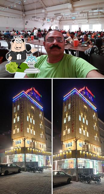 Check out how Yummy handi Non veg and veg restaurant BAR looks outside
