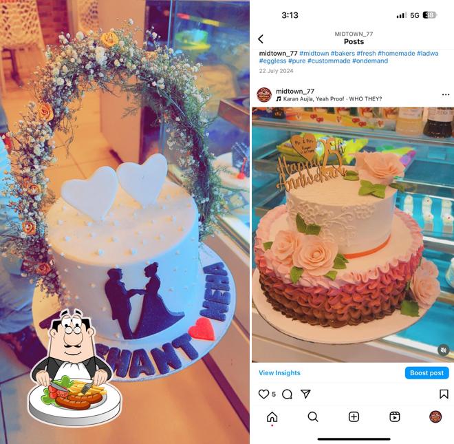 Food at MidTown Bakers