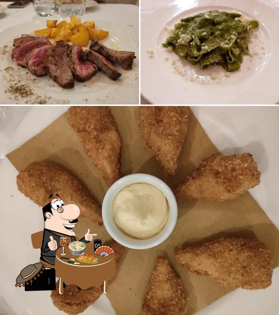 Platti al Trattoria San Carlo